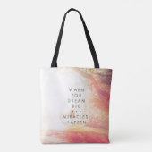 Wanneer je droomt tote bag (Achterkant)