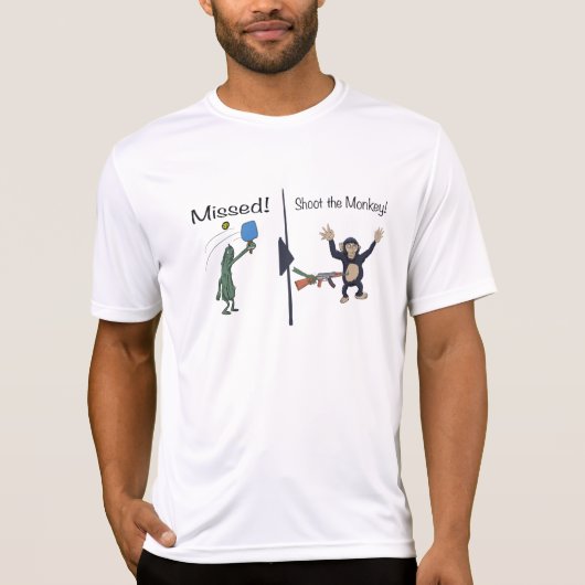 Wanneer je een slechte pickleball shot maakt wat t t-shirt (Voorkant)