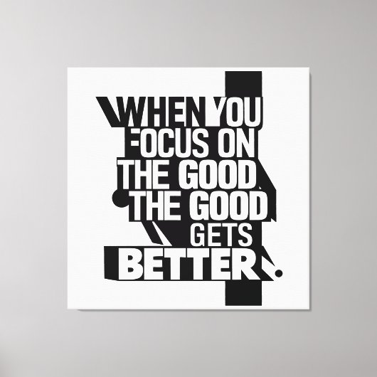 Wanneer je focust canvas afdruk (Voorkant)