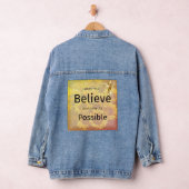 Wanneer Je Gelooft dat Alles Mogelijk is Spijkerja Denim Jacket (Hangar)