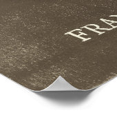 Wanneer je het einde van je touw bereikt, stropdas poster (Hoek)