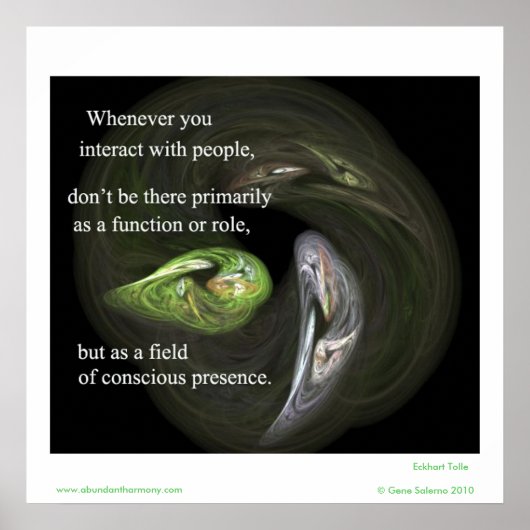 Wanneer je interageert met mensen poster (Voorkant)