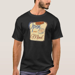 Wanneer je je geest opent, is alles mogelijk t-shirt