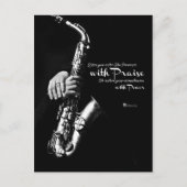 Wanneer je zijn aanwezigheid binnengaat met Paus Briefkaart (Voorkant)