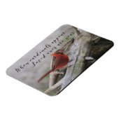 Wanneer kardinalen verschijnen, zijn geliefden in  magneet (Linkerzijde)