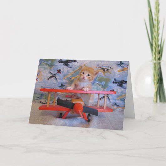 Wanneer Katten vliegen Kaart (Voorkant)