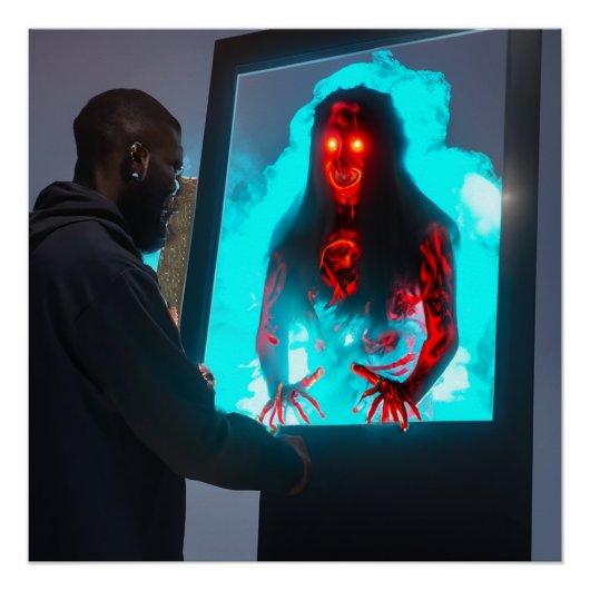 Wanneer kunstmatige intelligentie voldoet aan sted perfect poster (Voorkant)