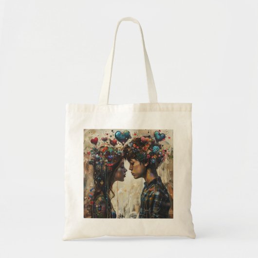 Wanneer Like ontmoet gelijkgestemde Canvas tas (Voorkant)