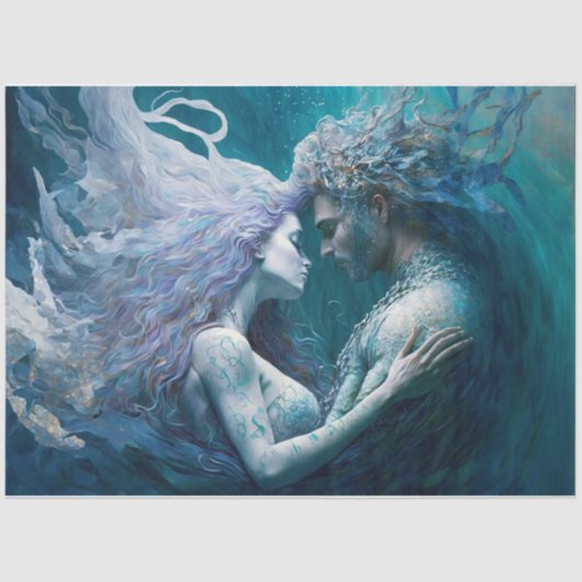 Wanneer Love Calls Tissue Paper Tissuepapier (Voorkant)