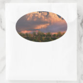 Wanneer maart blaast zijn hoorn Stickers (Tas)