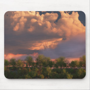 Wanneer maart zijn Horn Mousepad blaast Muismat