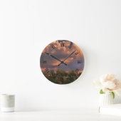 Wanneer maart zijn hornklok blaast ronde klok (Huis)