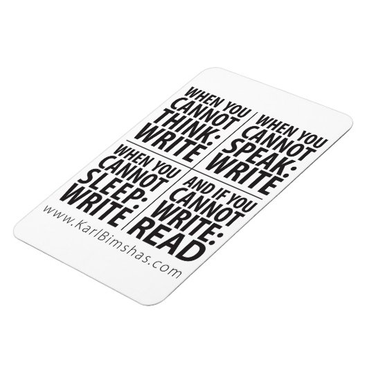 Wanneer magneet schrijven (Linkerzijde)