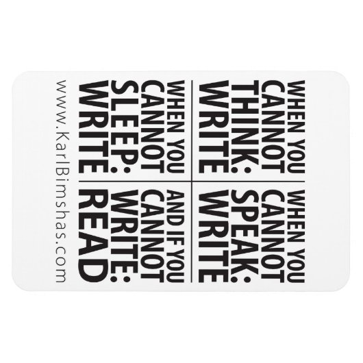 Wanneer magneet schrijven (Horizontaal)