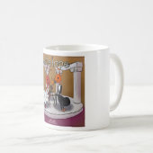 Wanneer mieren weglopen Funny Comic Koffiemok (Voorkant rechts)