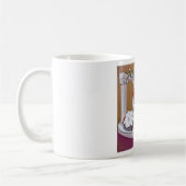 Wanneer mieren weglopen Funny Comic Koffiemok (Links)