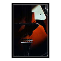 Wanneer mijn gitaar zacht tegen poster geslapen wo