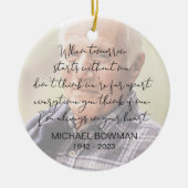 Wanneer morgen begint zonder mij Ornament (Voorkant)