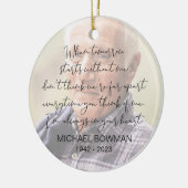 Wanneer morgen begint zonder mij Ornament (Links)