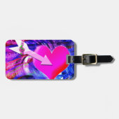 Wanneer Music pijl gericht op het hart Bagagelabel (Voorkant horizontaal)