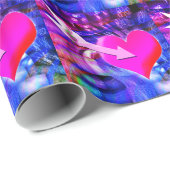 Wanneer Music pijl gericht op het hart Cadeaupapier (Rol Hoek)