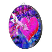 Wanneer Music pijl gericht op het hart Dartbord (Voorkant Rechts)