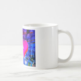 Wanneer Music pijl gericht op het hart Koffiemok