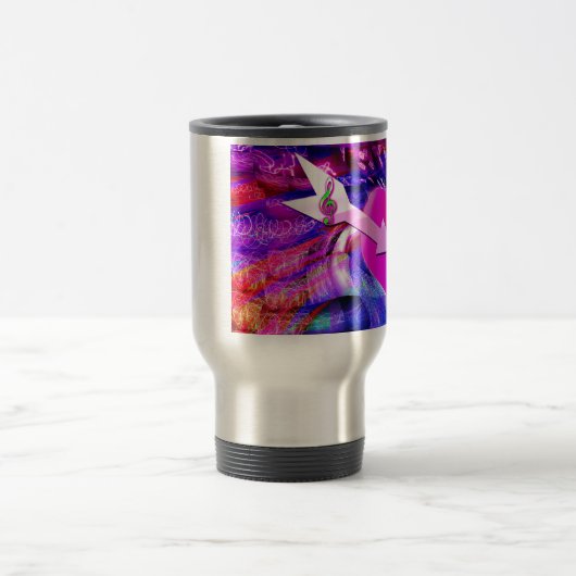 Wanneer Music pijl gericht op het hart Reisbeker (Center)