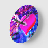 Wanneer Music pijl gericht op het hart Ronde Klok (Hoek)