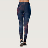 Wanneer muziek voldoet aan de Cosmos Leggings Tigh (Achterkant)