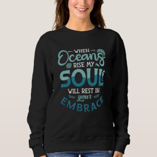 Wanneer Oceans mijn sol verrijken en dive Freedive Trui