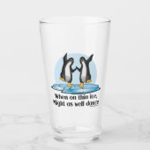Wanneer op Thin Ice Penguins Glas (Voorkant)