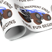 Wanneer Pavement eindigt Cadeaupapier (Rol Hoek)