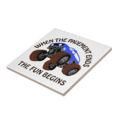 Wanneer Pavement eindigt Tegeltje (Zijkant)