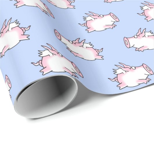 WANNEER PIGS FLY door Sandra Boynton Cadeaupapier (Rol Hoek)