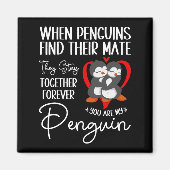 Wanneer pinguïns hun moeder vinden, blijven ze bij magneet (Voorkant)