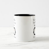 Wanneer pinguïns hun moeder vinden, blijven ze bij tweekleurige koffiemok (Center)