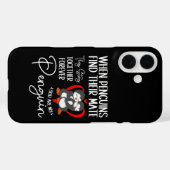 Wanneer Pinguïns hun partner vinden blijven ze bij Case-Mate iPhone Case (Achterkant (horizontaal))