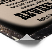 WANNEER POSTER - Maak je eigen Gepersonaliseerd (Hoek)