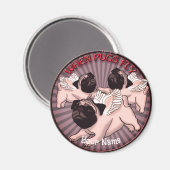 Wanneer pugs vliegen magneet (Voorkant / Achterkant)