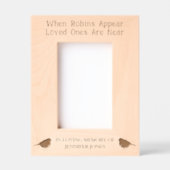 Wanneer Robins verschijnen, zijn geliefden in de b Gegraveerde Lijstjes (Voorkant)