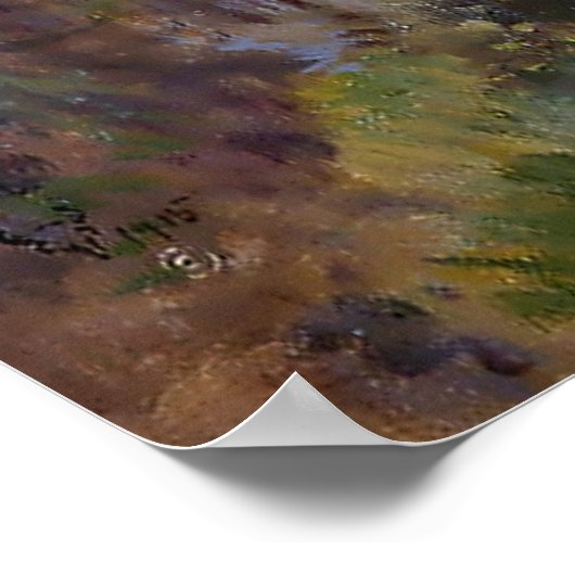 "Wanneer Shadows Hint Death" door Charles M Russel Poster (Hoek)