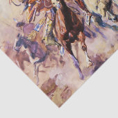 "Wanneer Sioux en Blackfoot samenkomen" door Charl Tissuepapier (Detail)