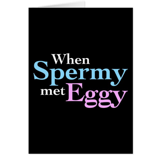 Wanneer Spermy Met Eggy (Voorkant)