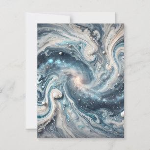 Wanneer sterren kunstzinnig worden briefkaart