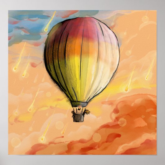 Wanneer stopt de hemel poster (Voorkant)