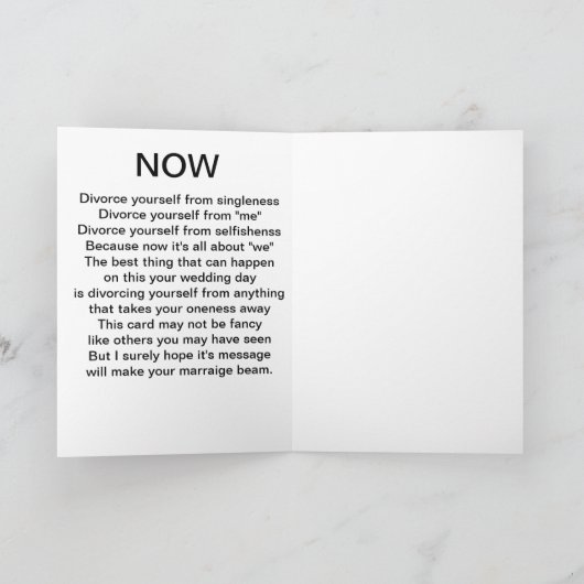 Wanneer te scheiden kaart (Binnen)