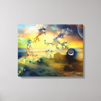 Wanneer Twin Flames voor het eerst ontmoeten - Can Canvas Afdruk