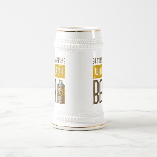 Wanneer u Bier drink Bierpul (Center)