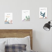 Wanneer u door dee waters poster set van 3 (Slaapkamer)